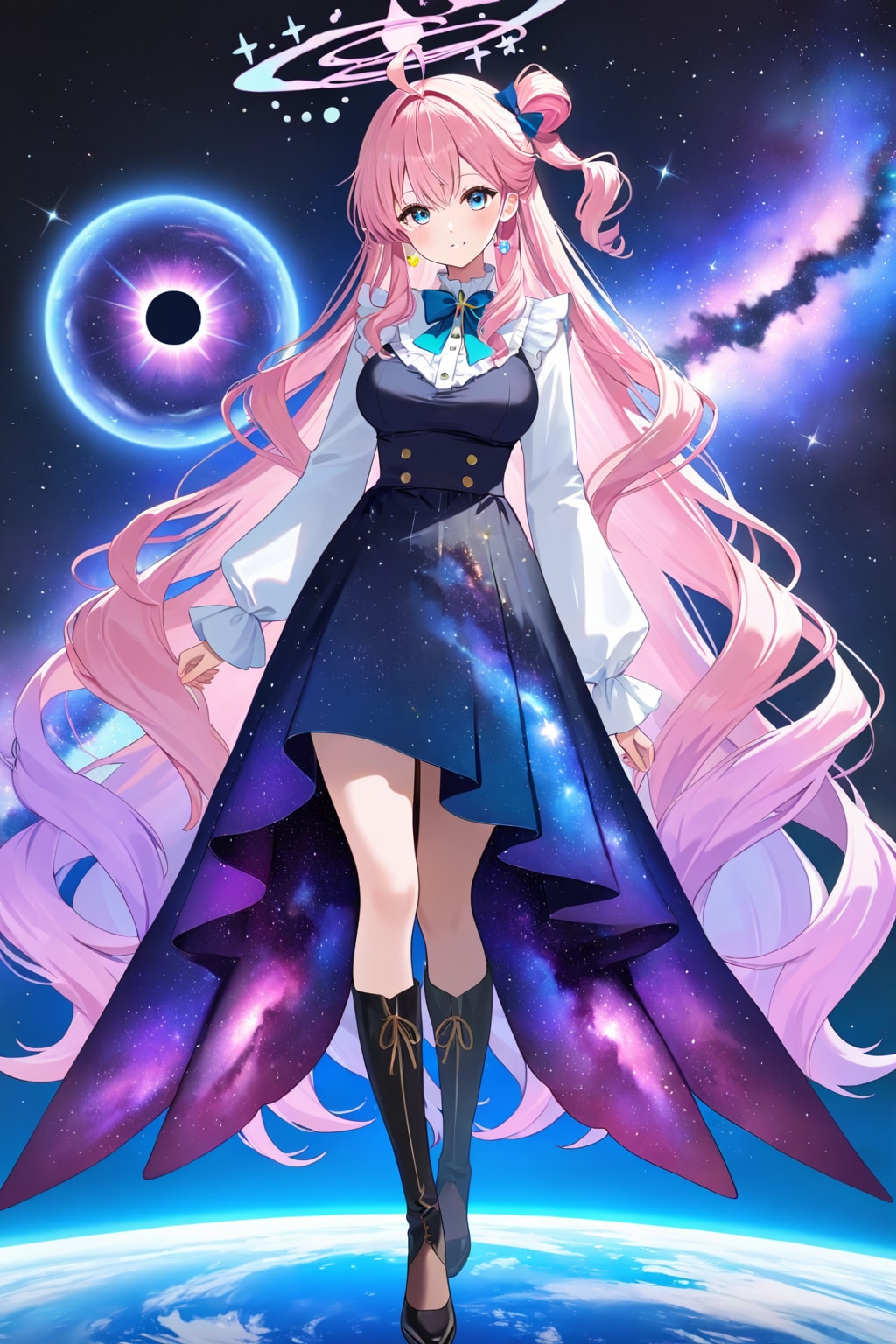 Galaxy girl | の人気AIイラスト・グラビア
