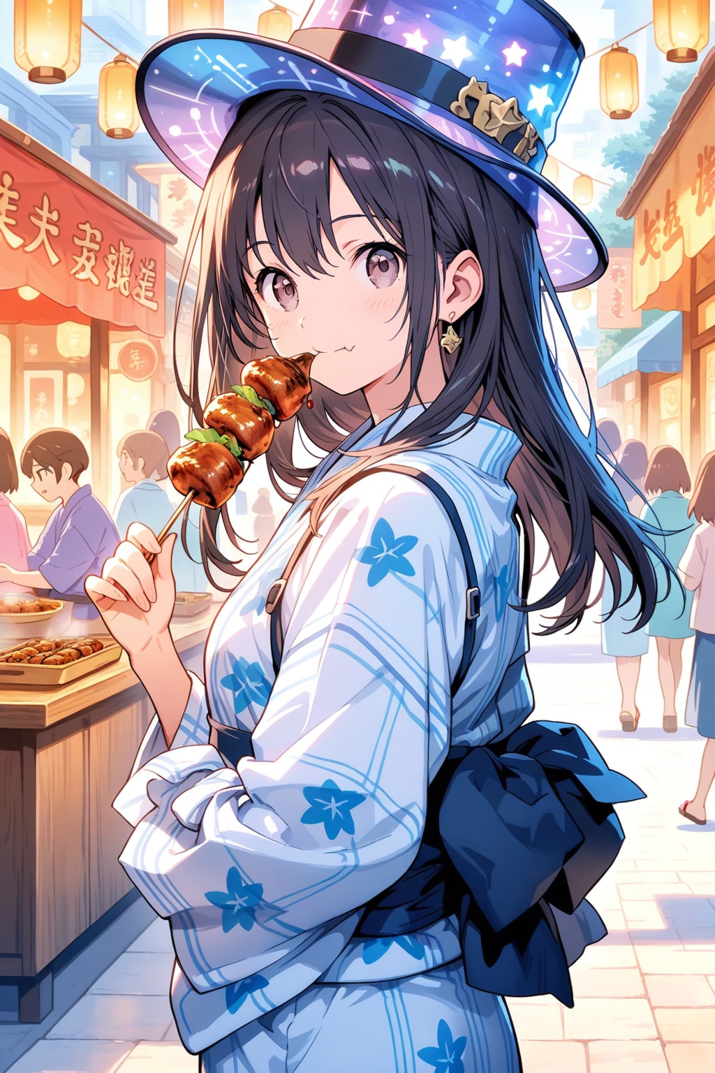 焼き鳥と魔女 | の人気AIイラスト・グラビア