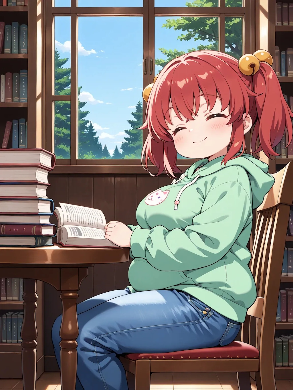 めぐみちゃんと図書館