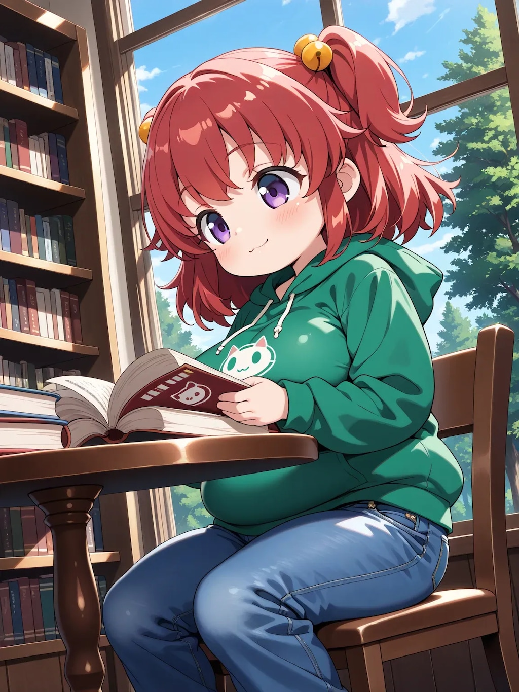 めぐみちゃんと図書館