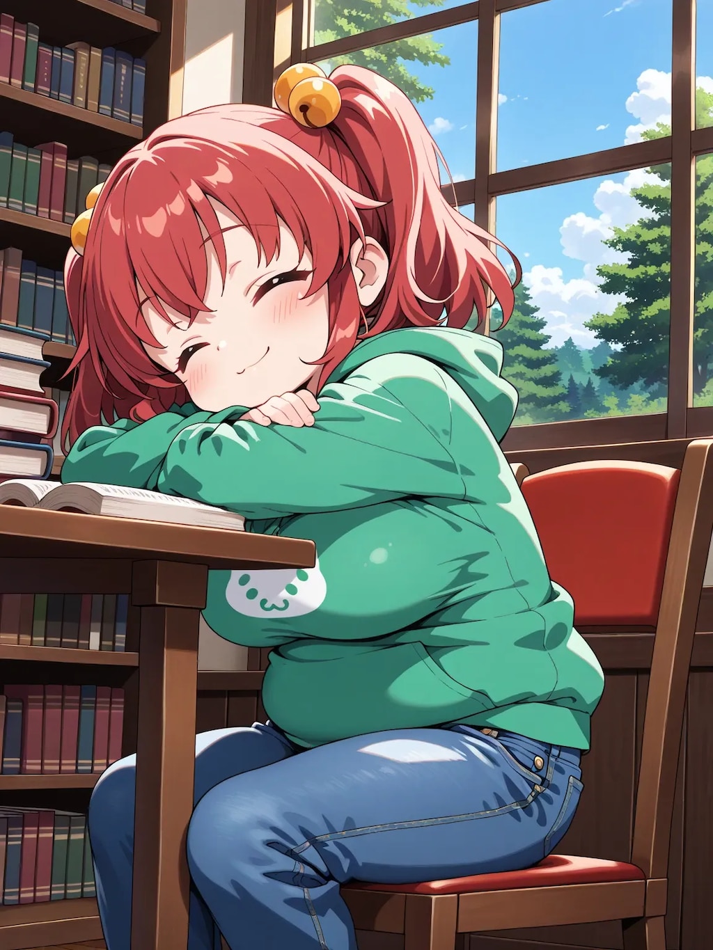 めぐみちゃんと図書館