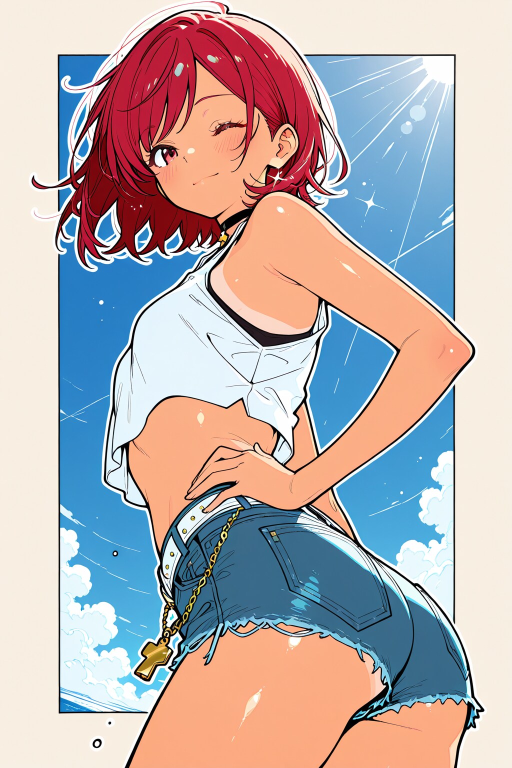 Tan Phoenix | の人気AIイラスト・グラビア