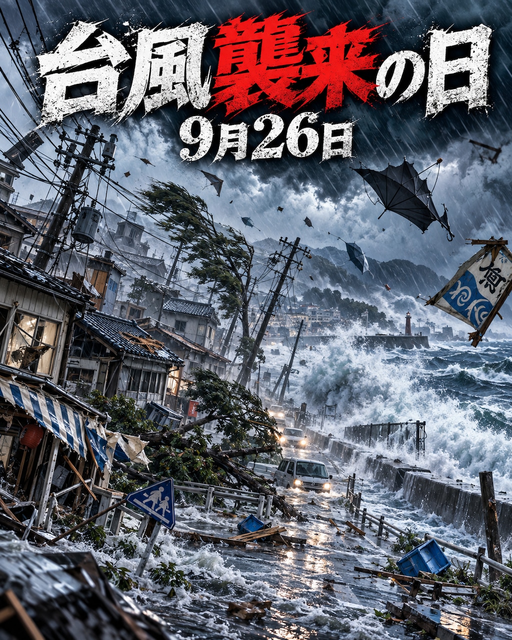 [今日は何の日 9/26] 台風襲来の日