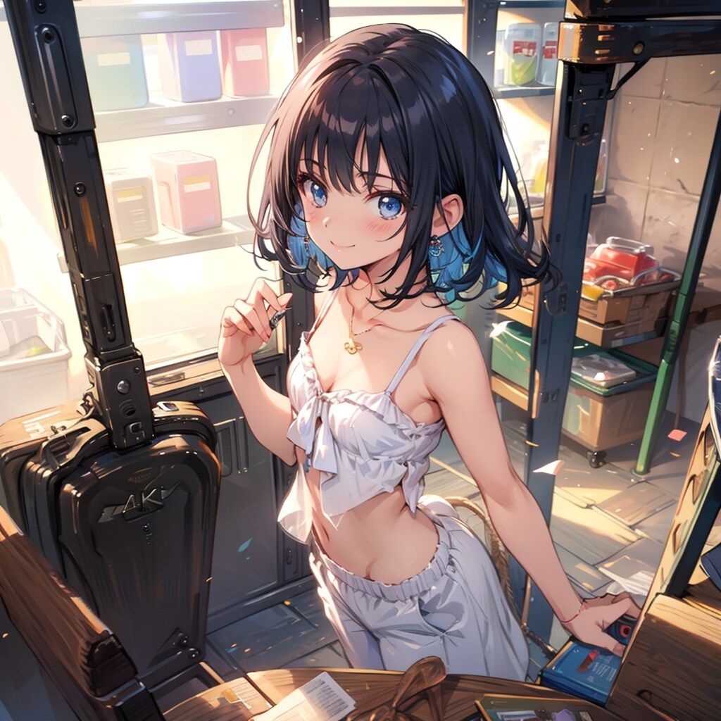 古い工場にて