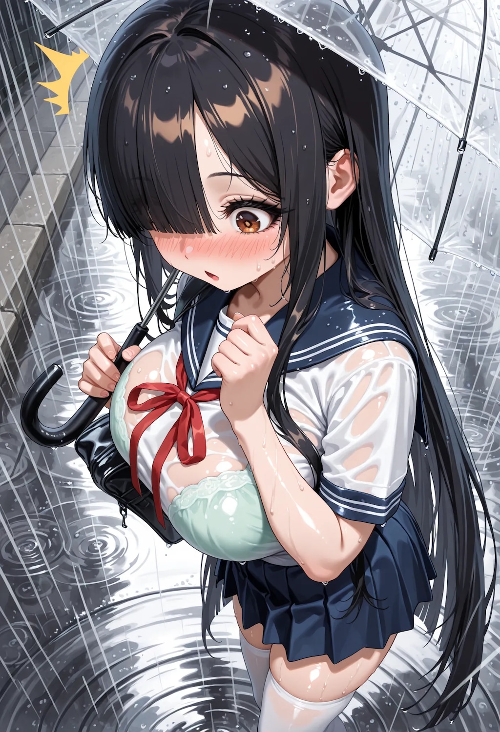 雨の日の幼馴染