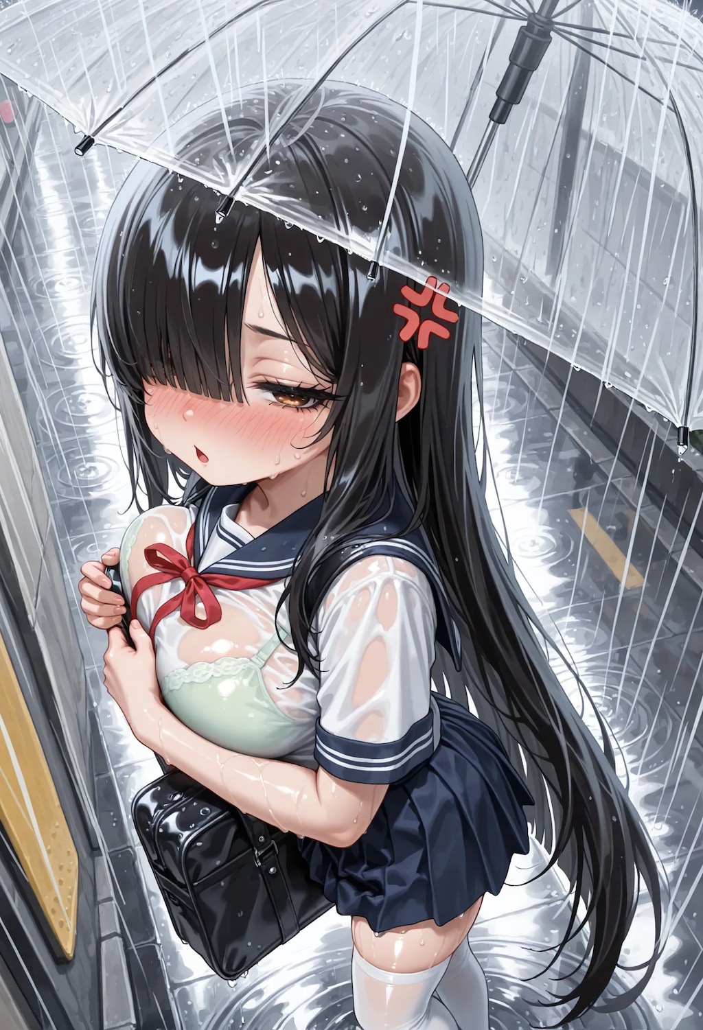 雨の日の幼馴染