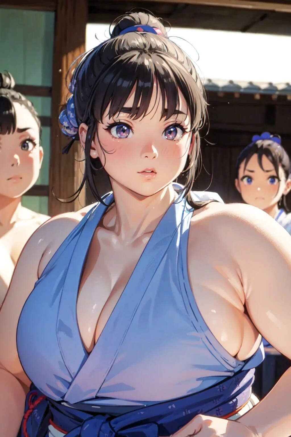 腕っぷしが強そうな女