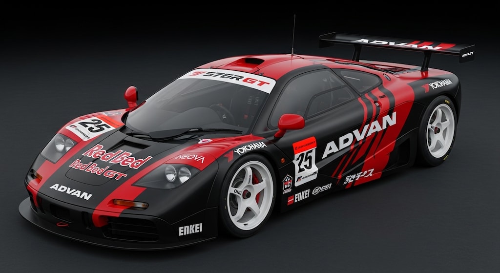 アドバンマクラーレンF1レーシングカー