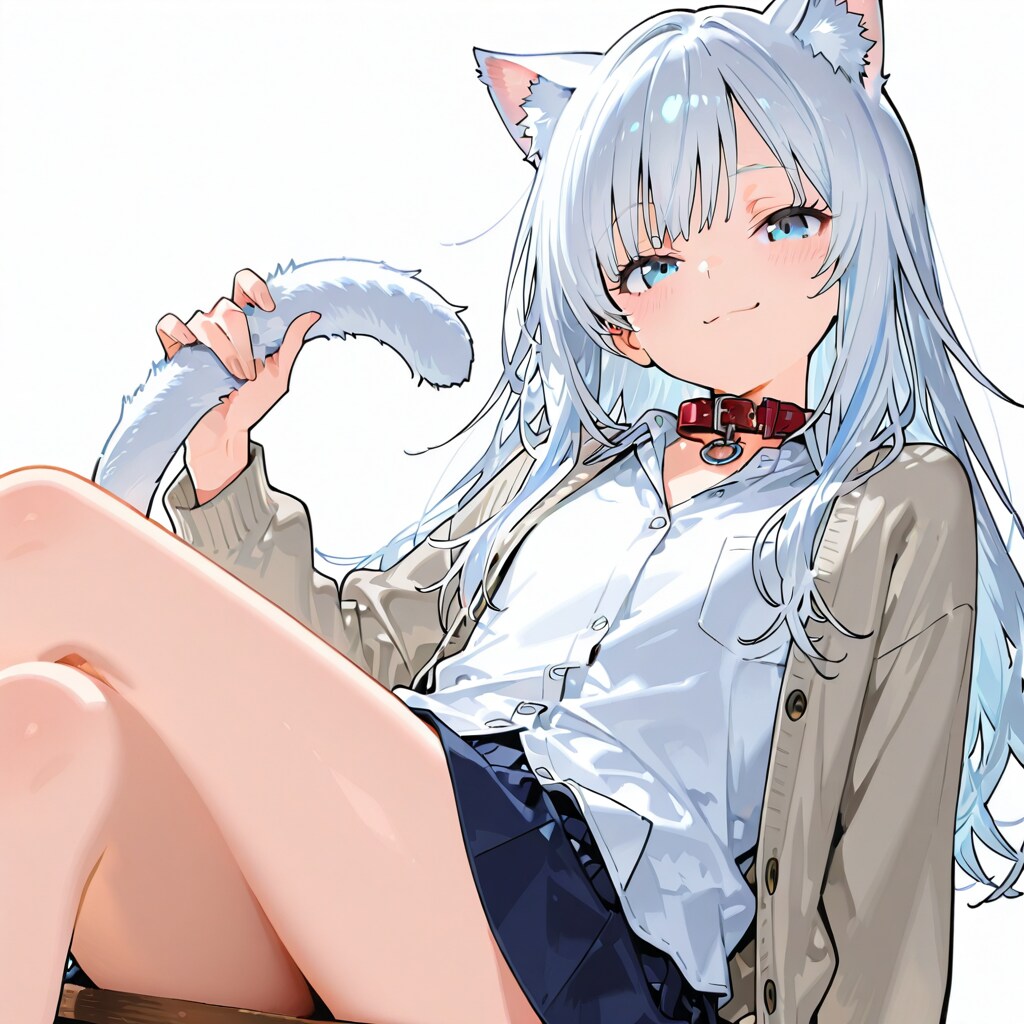 尻尾ふりふり