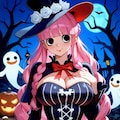 ペローナとハロウィン 3枚目