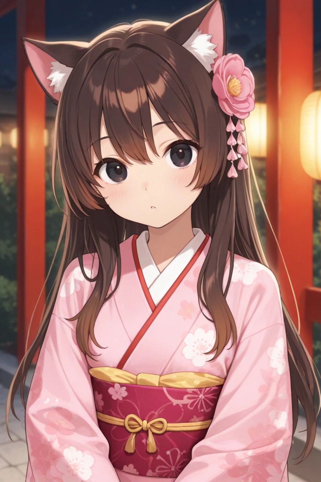 虎鼠神社ケモ耳