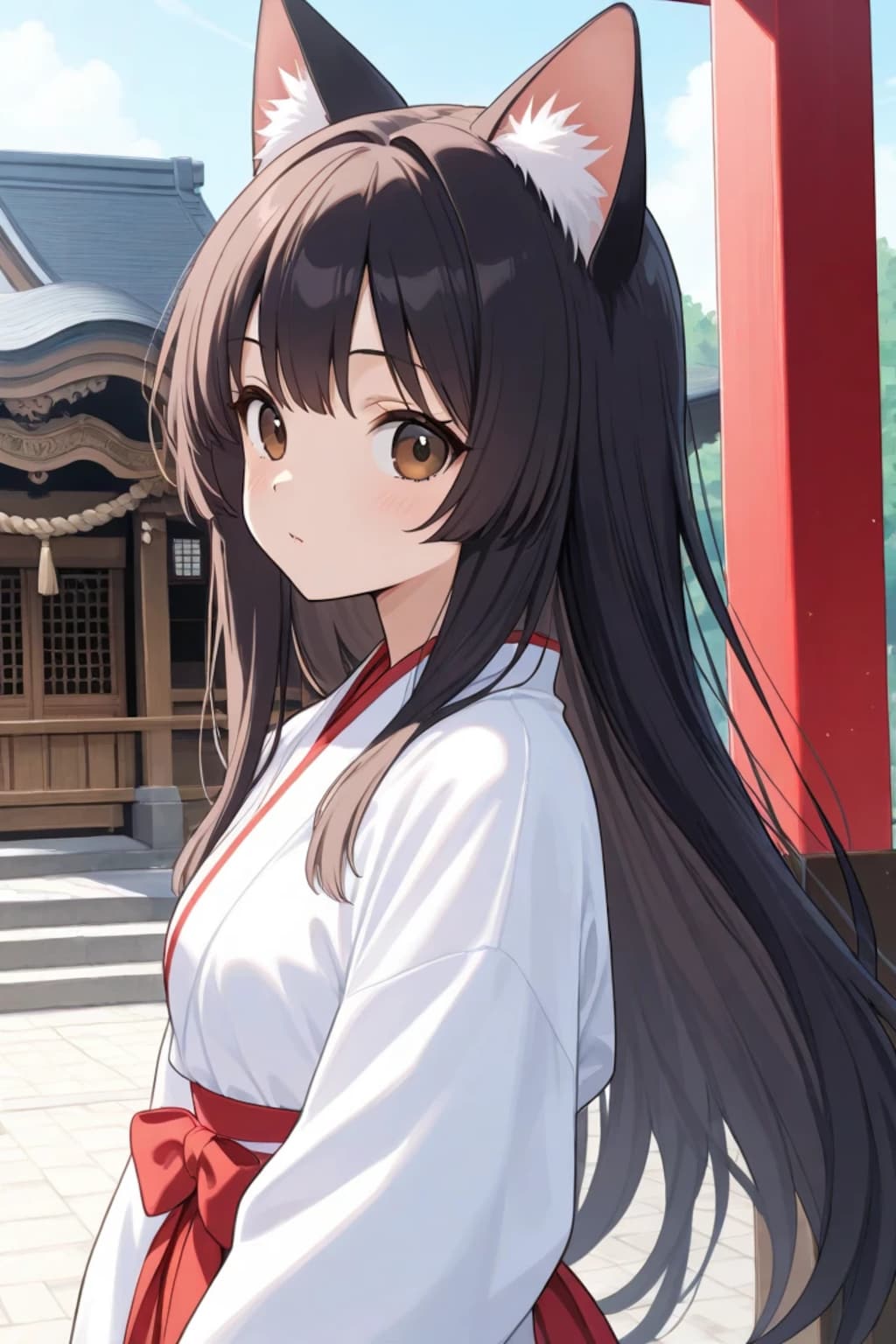 虎鼠神社ケモ耳