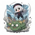 トングを装備してしまいよったえらいこっちゃ嬢 3枚目