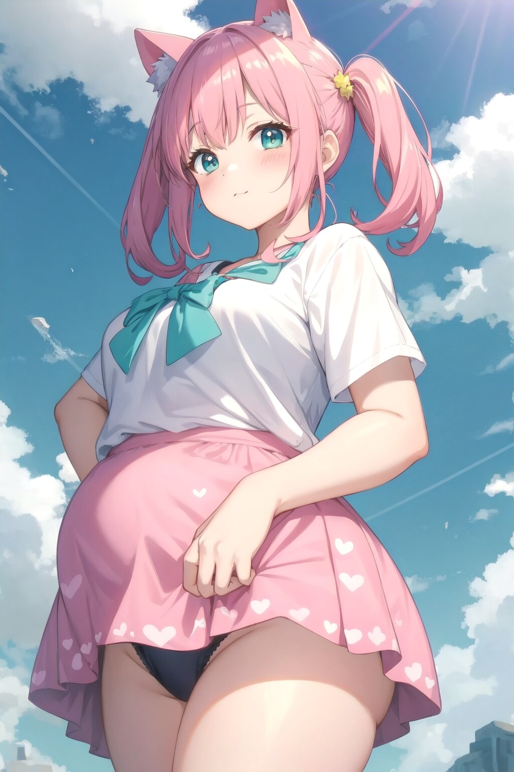 微ぽちゃ女子と空
