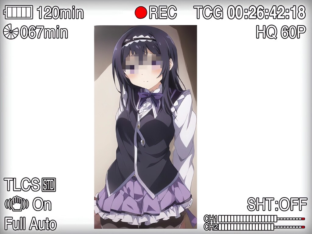 ほむらちゃんパンチラ盗撮