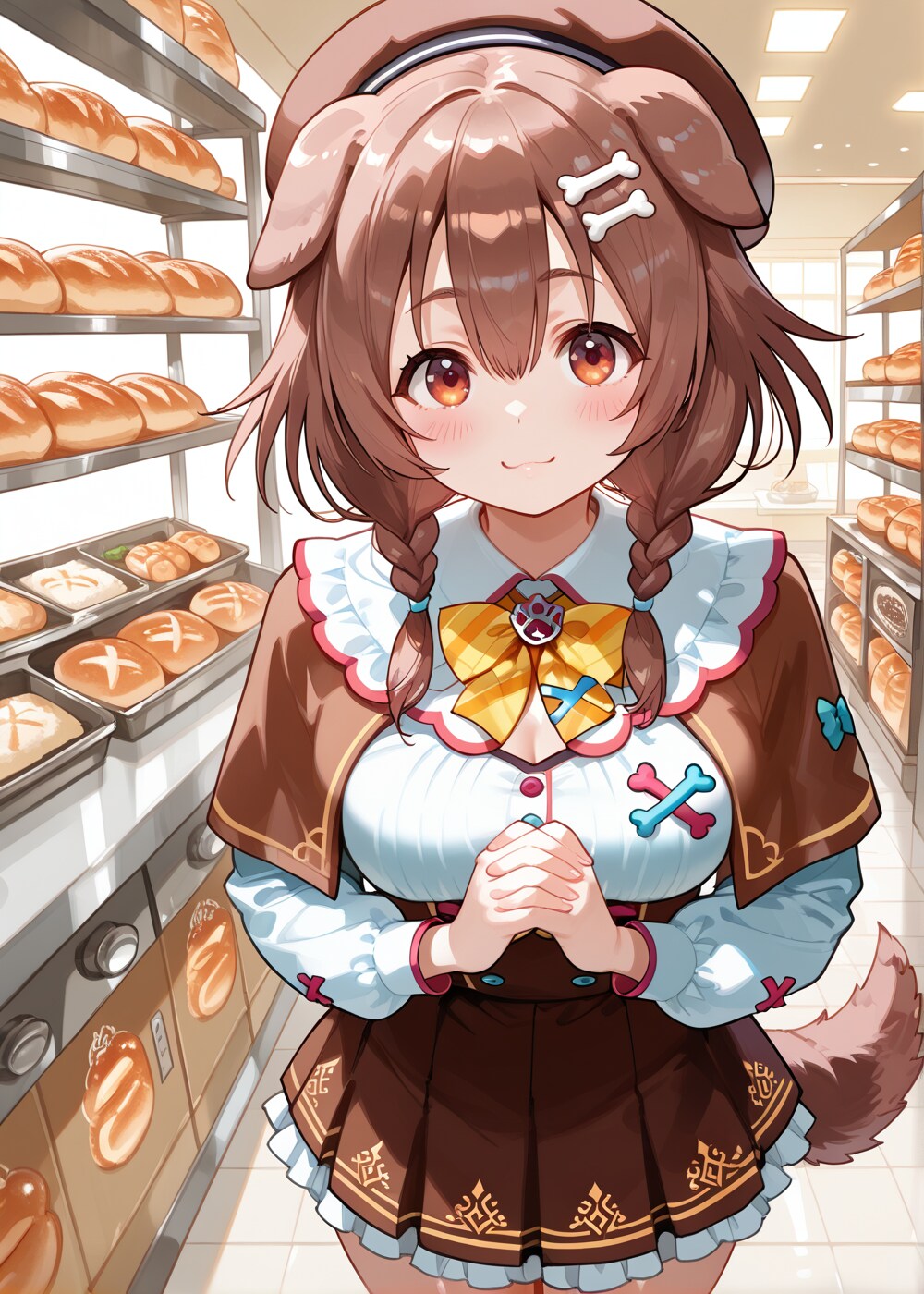 パン屋で吟味