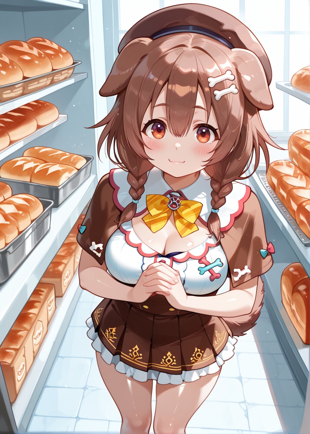 パン屋で吟味