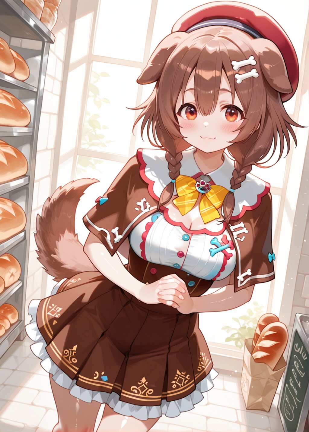 パン屋で吟味