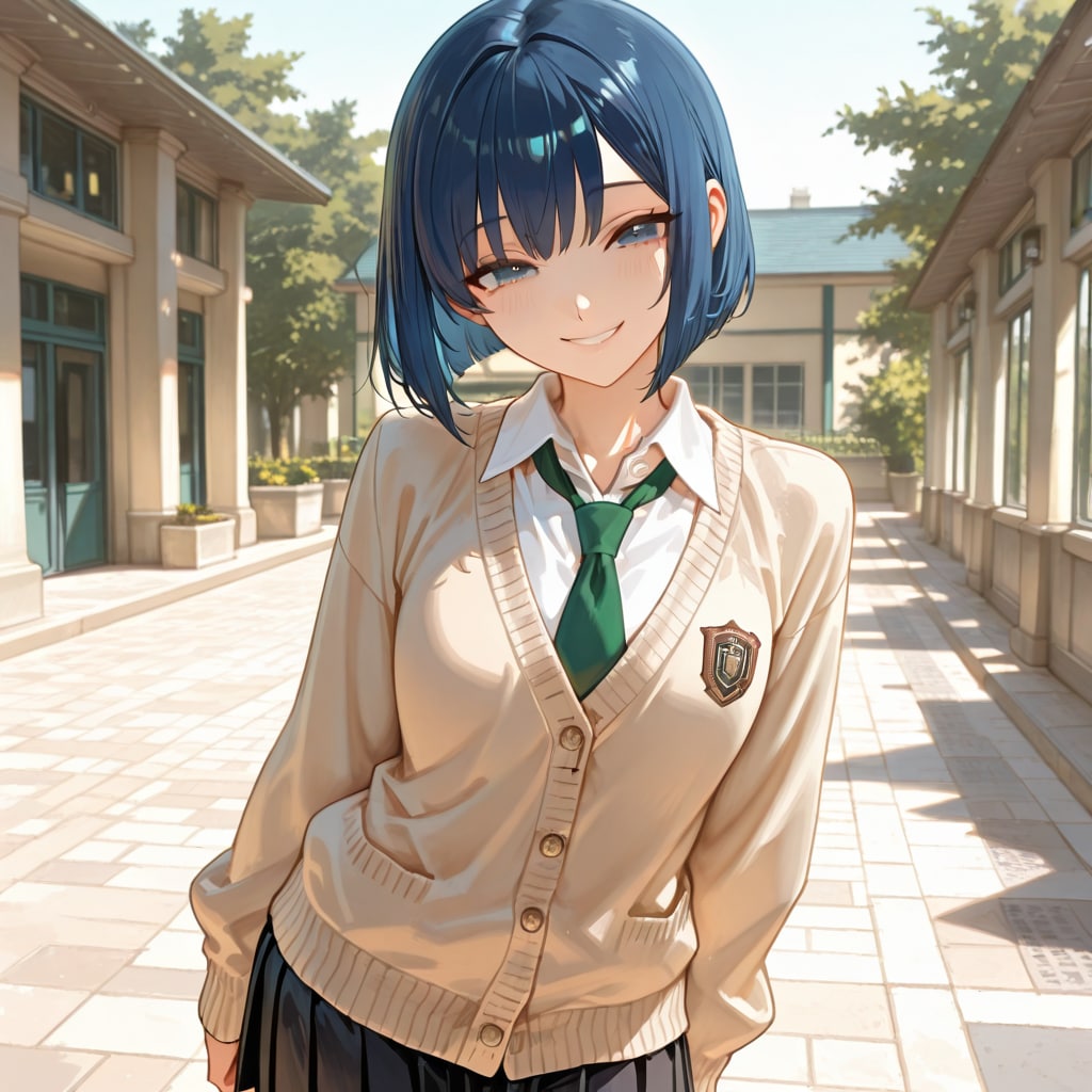 風に揺れるスカート | の人気AIイラスト・グラビア