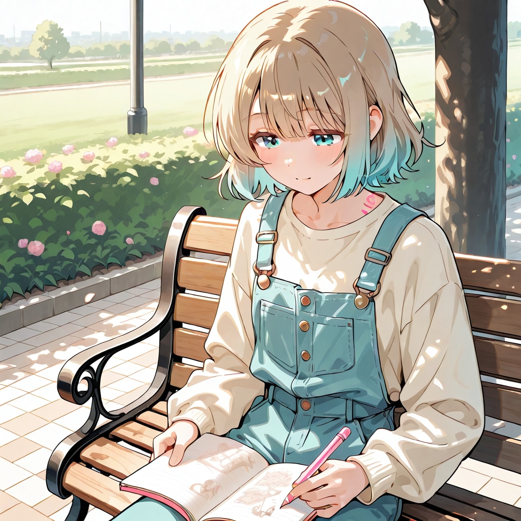 外で勉強