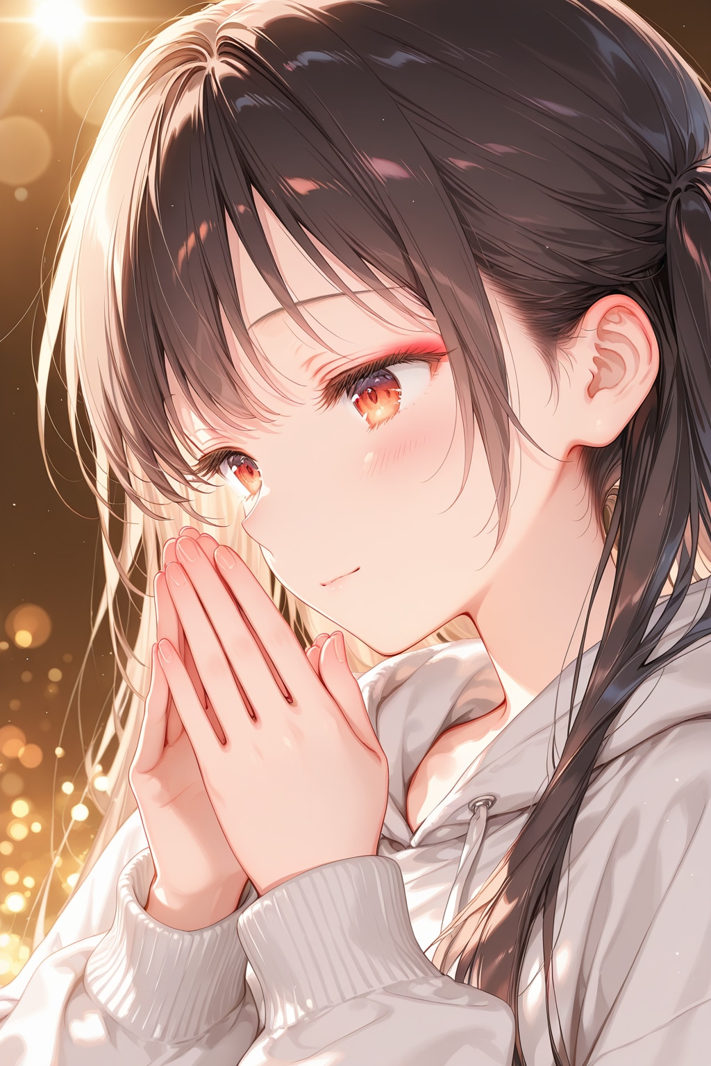 Shine of Hope：祈りの中に、私は輝く | の人気AIイラスト・グラビア