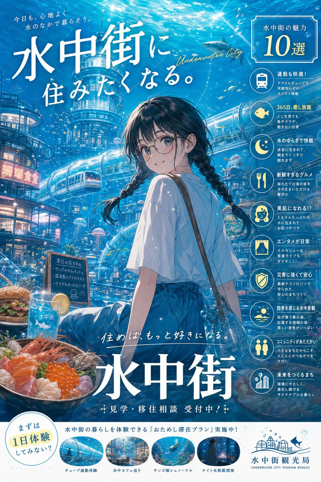 水中に住もう