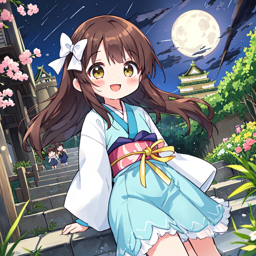 １周年記念。大阪城へご招待なの🎵