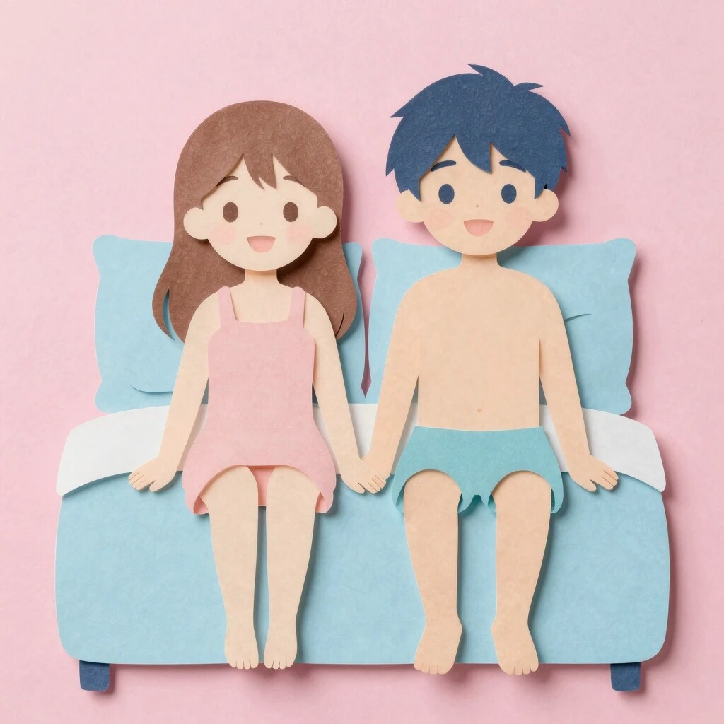 はじめてのベッドイン