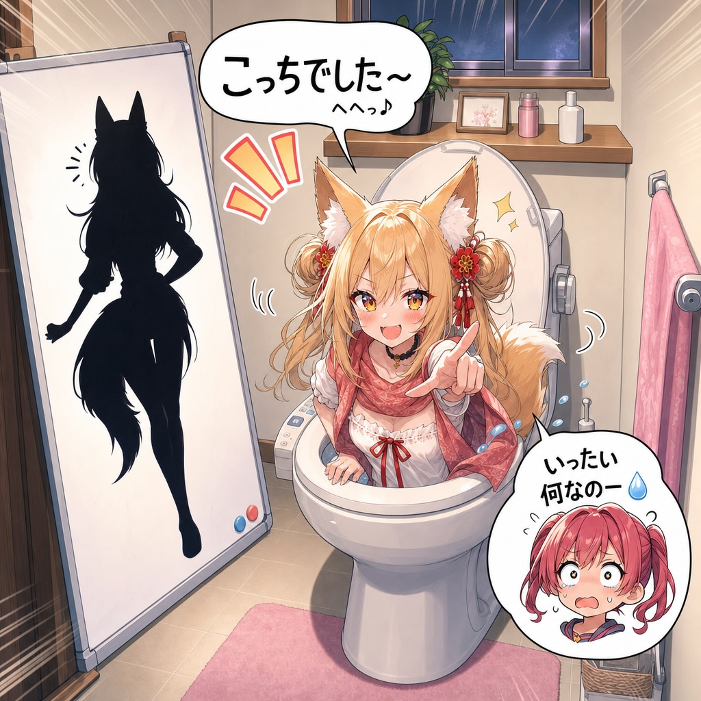 便器になった私とトイレの人 | の人気AIイラスト・グラビア