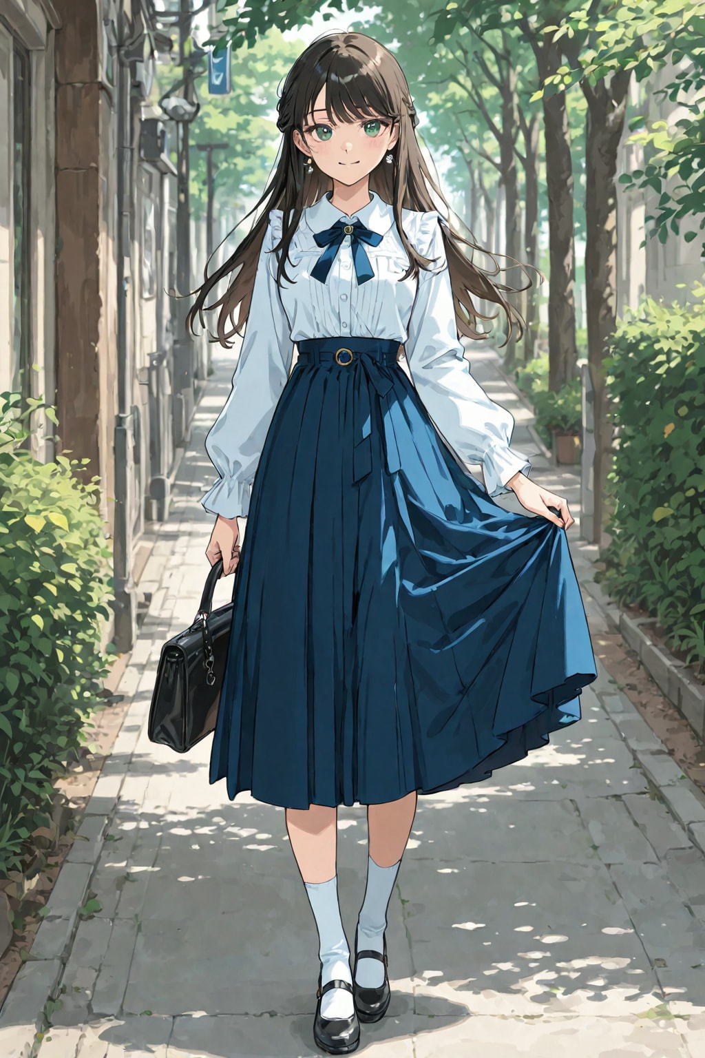 「日本の美しい姫様」の全身写真