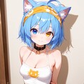バンダナ柄クロップトップ＆ハイウエストスカートセット（#Mocha_prompt）（3models） 8枚目