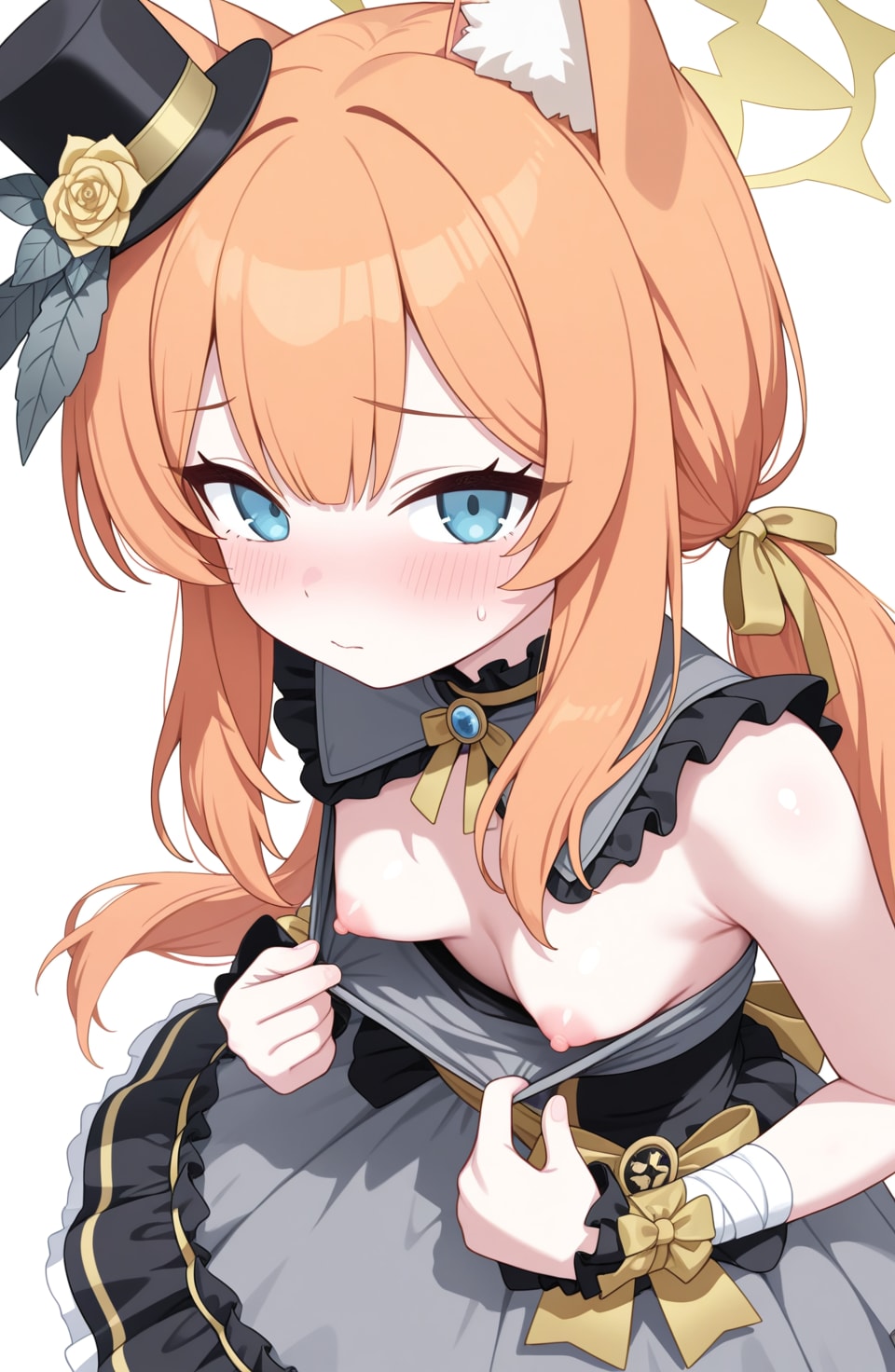 チラ見せマリー