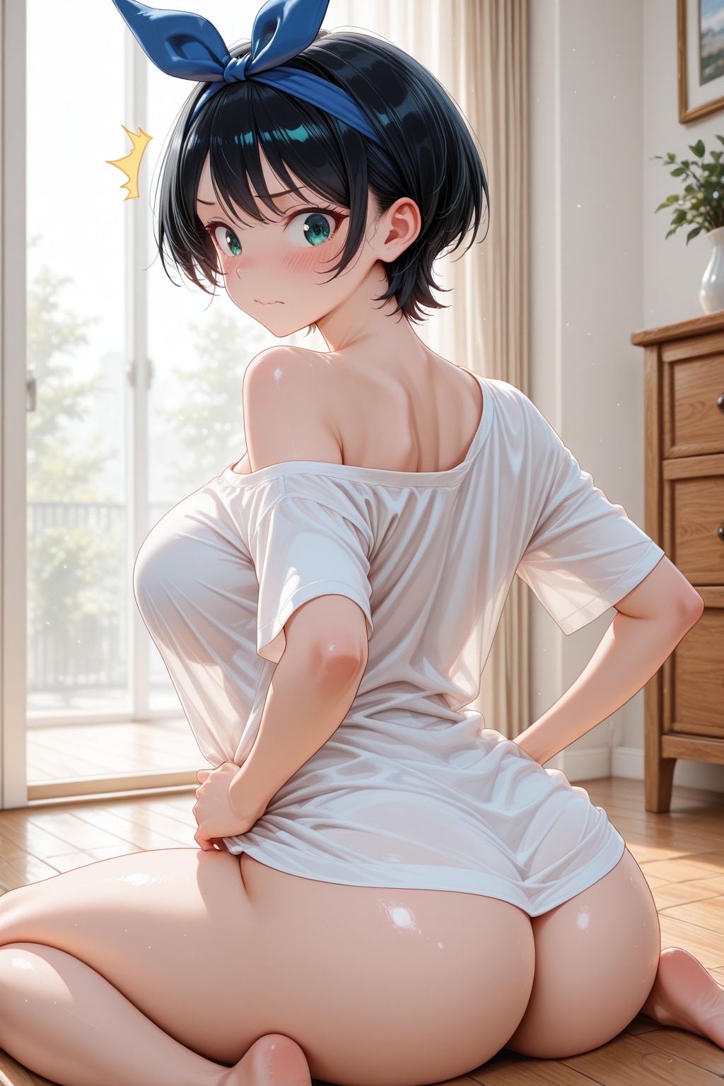 履いてなかった・・・