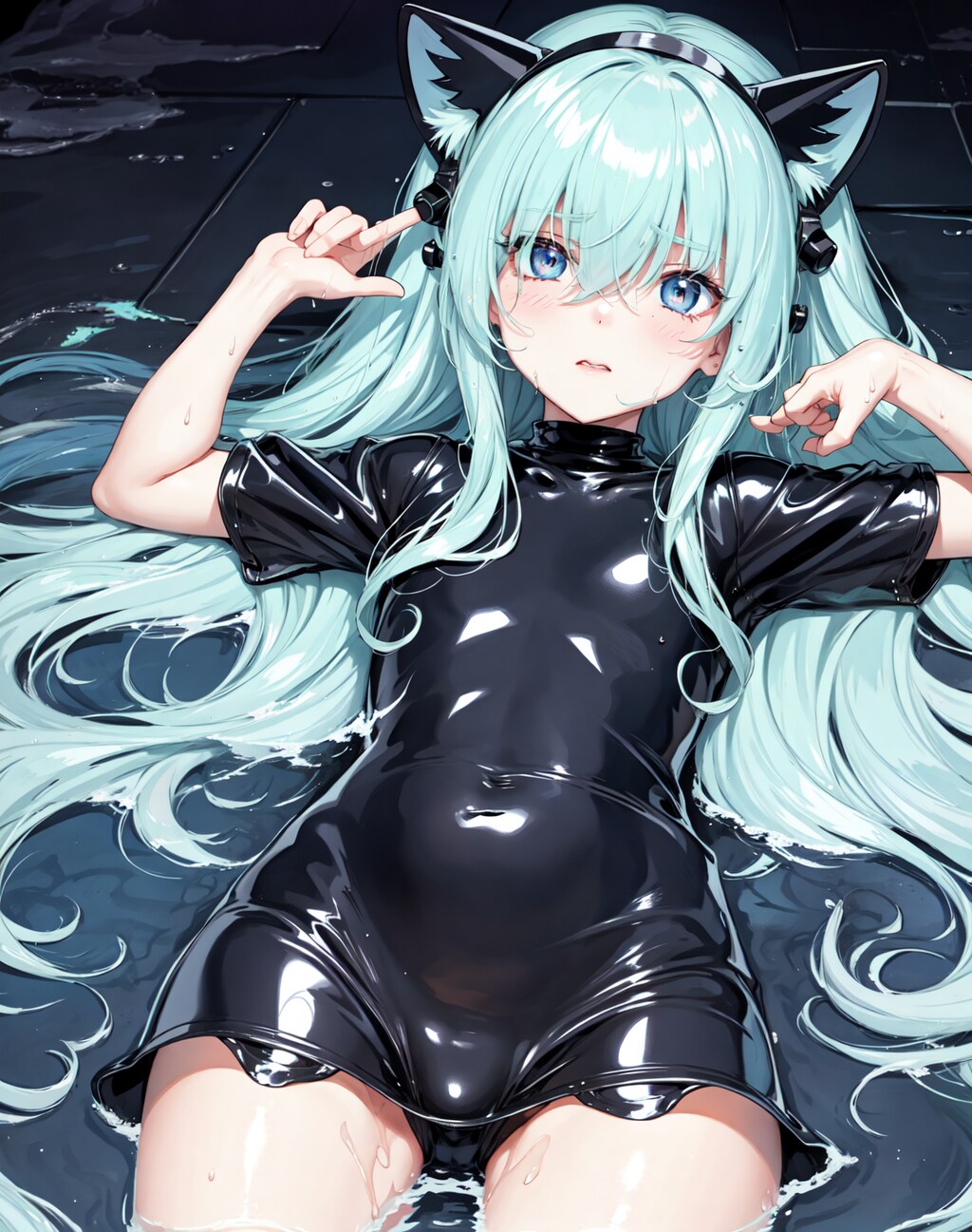 てっかてかプラグスーツ