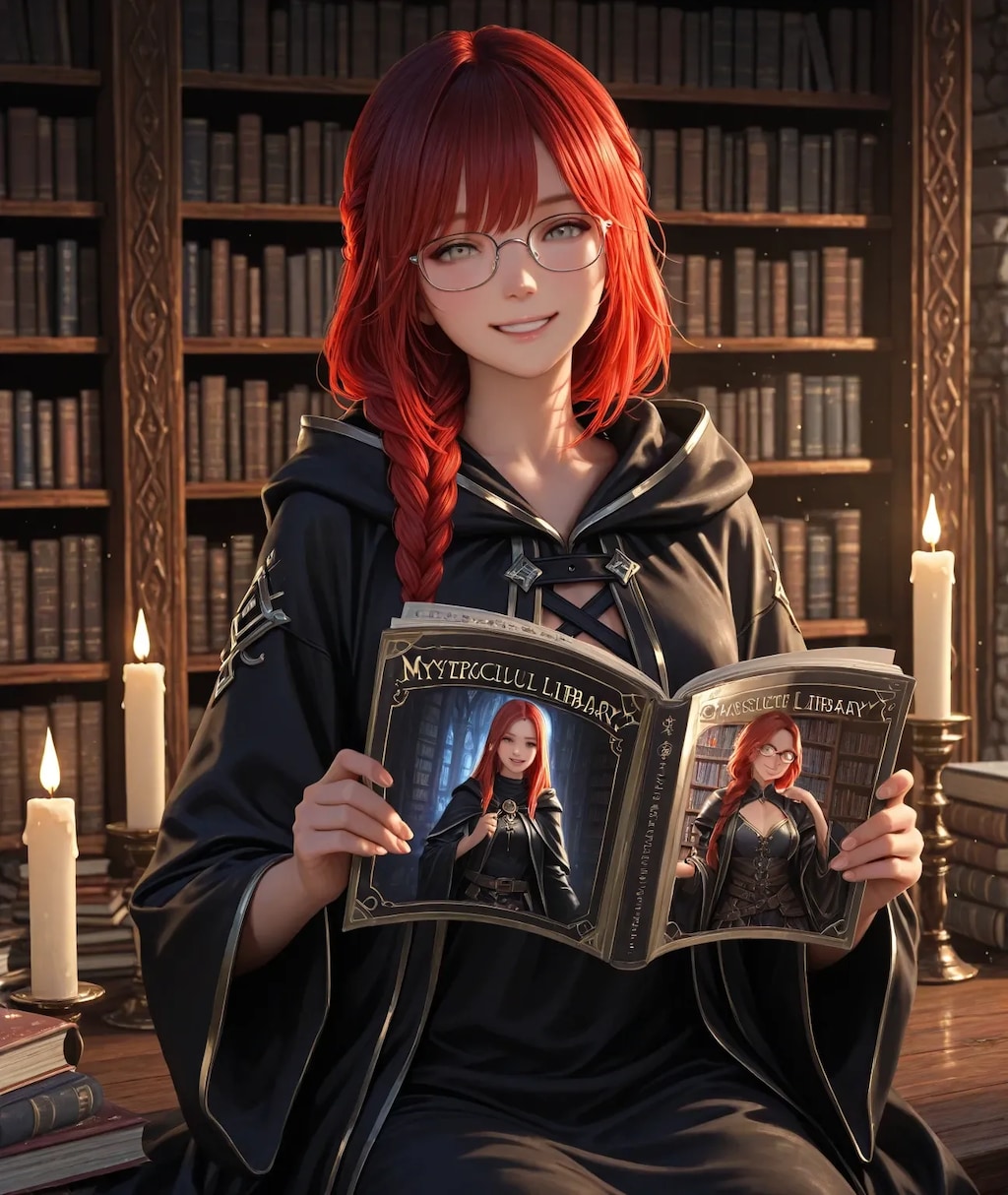 カオリの秘密の図書館