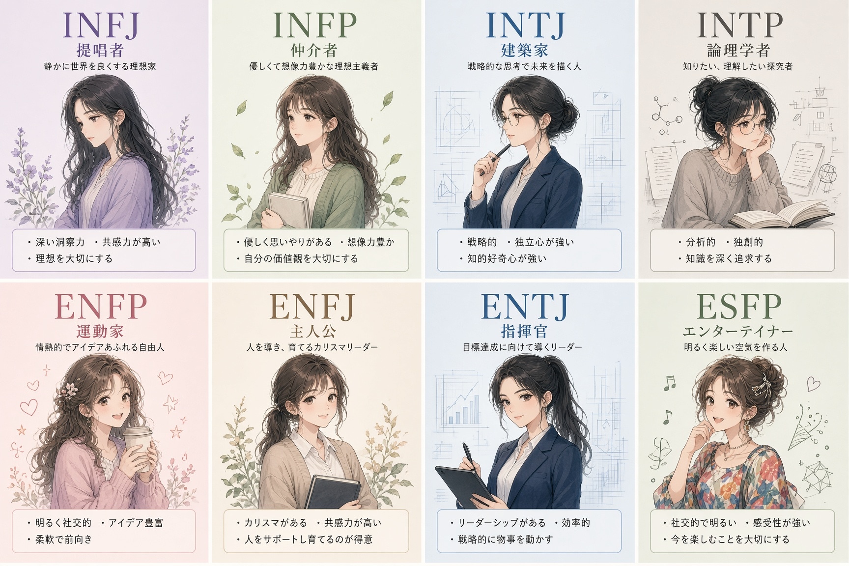 MBTI | の人気AIイラスト・グラビア
