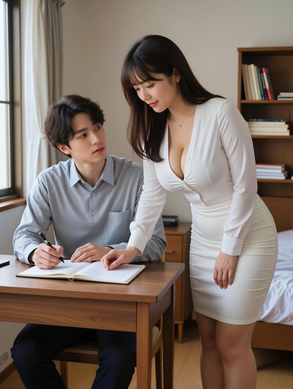 美人家庭教師