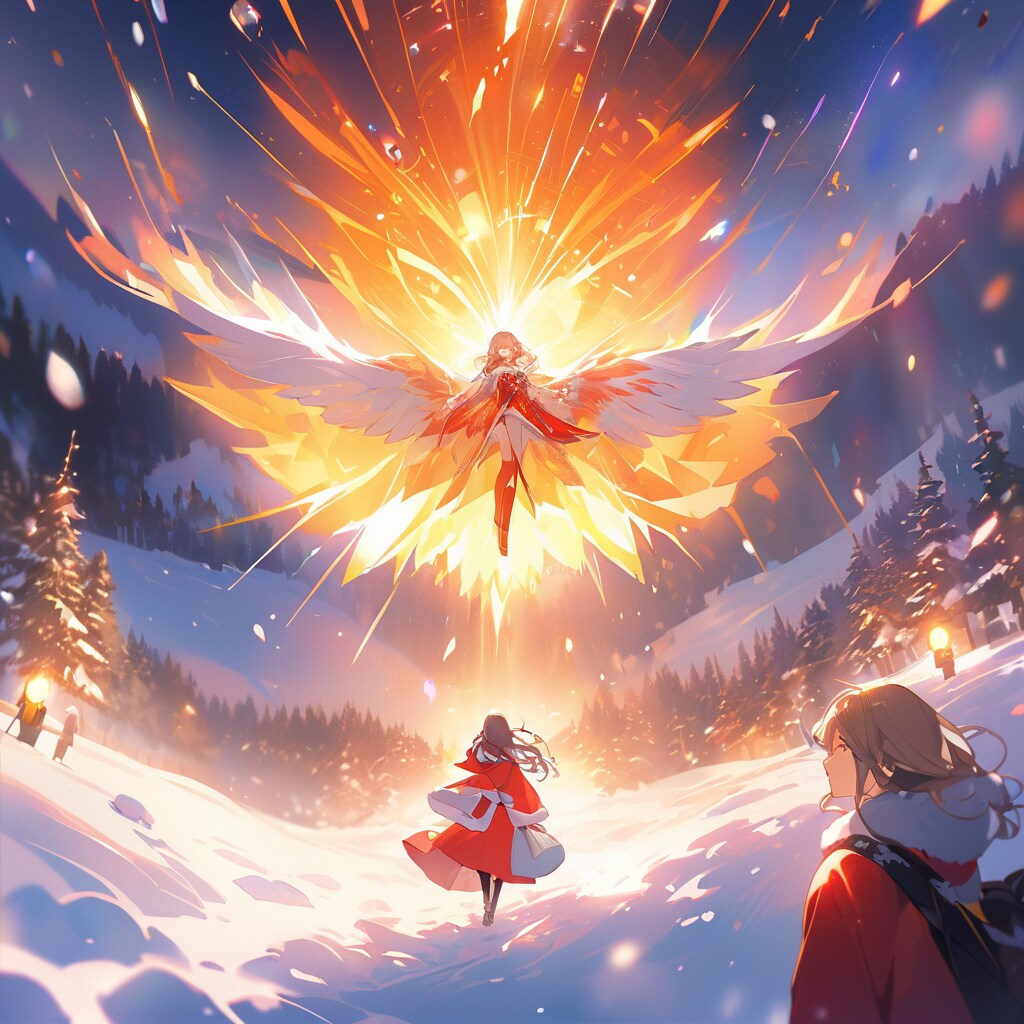 粉雪と精霊 | の人気AIイラスト・グラビア