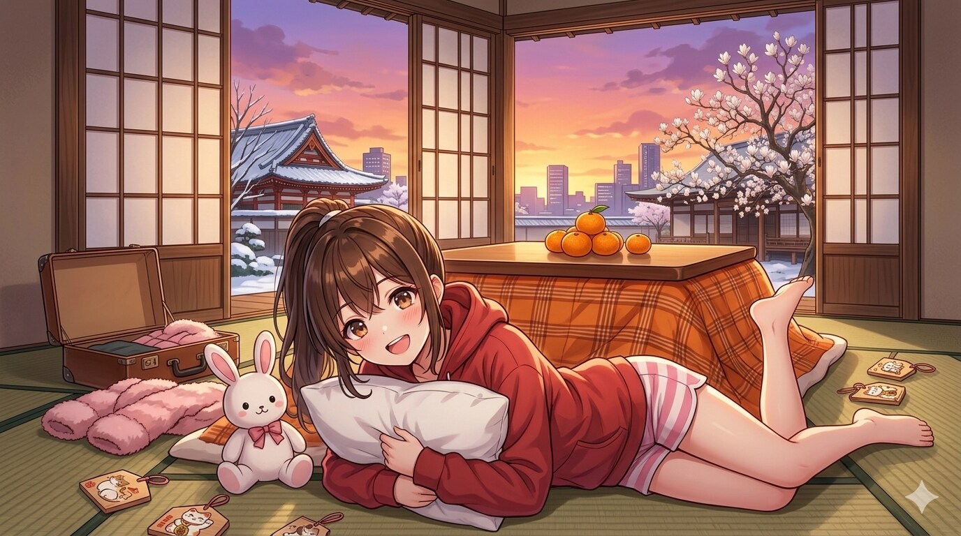 こたつ | の人気AIイラスト・グラビア