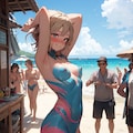 ボディペ娘２ 2枚目