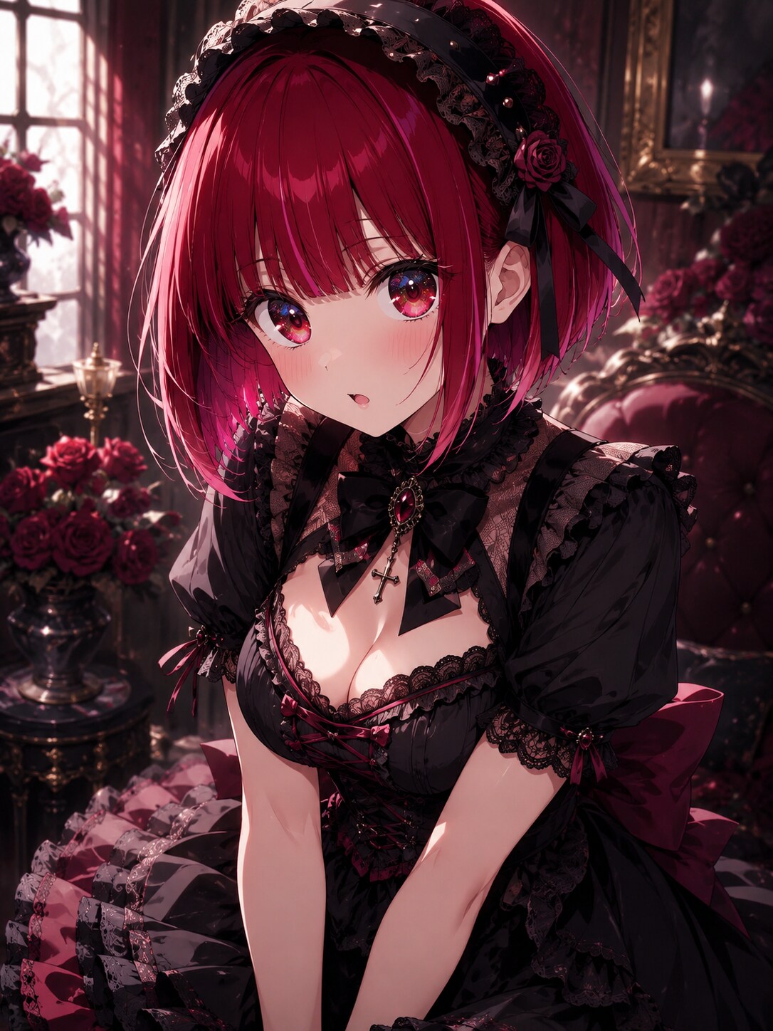 黒薔薇に染まる有馬かな