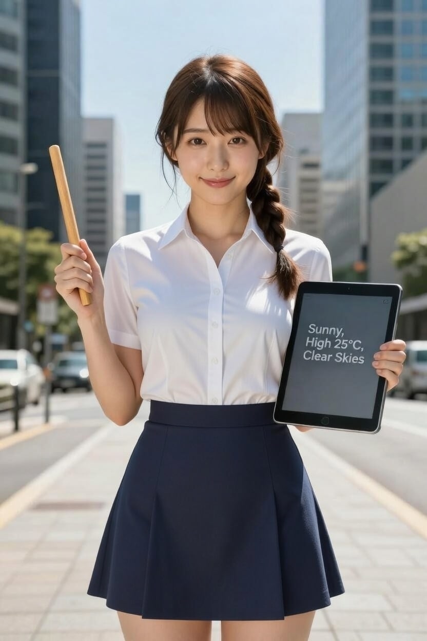 「NewsInMouのお天気お姉さん」