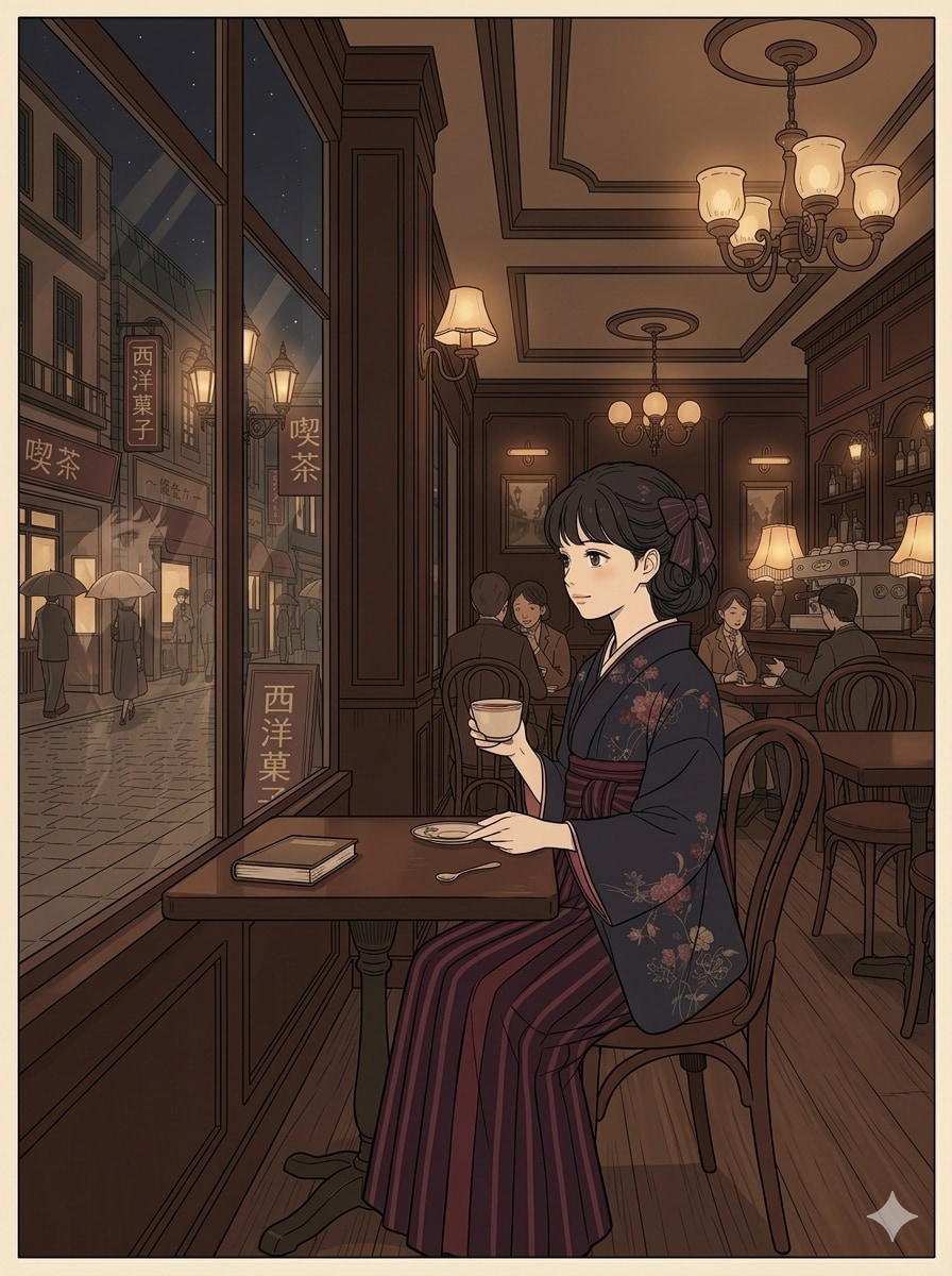 A Night of Cafés and Romance.