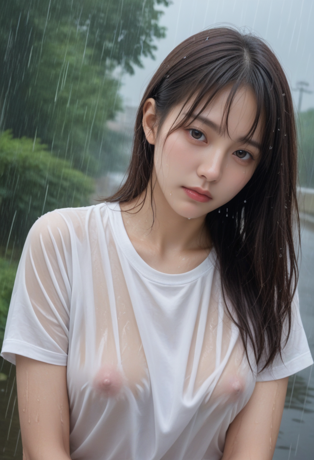 透け乳