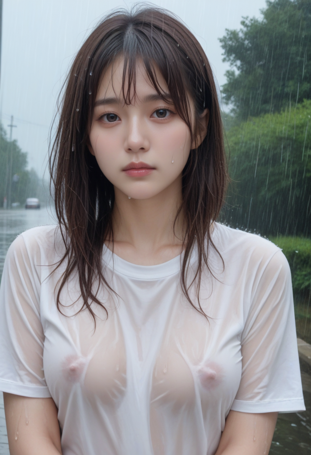 透け乳