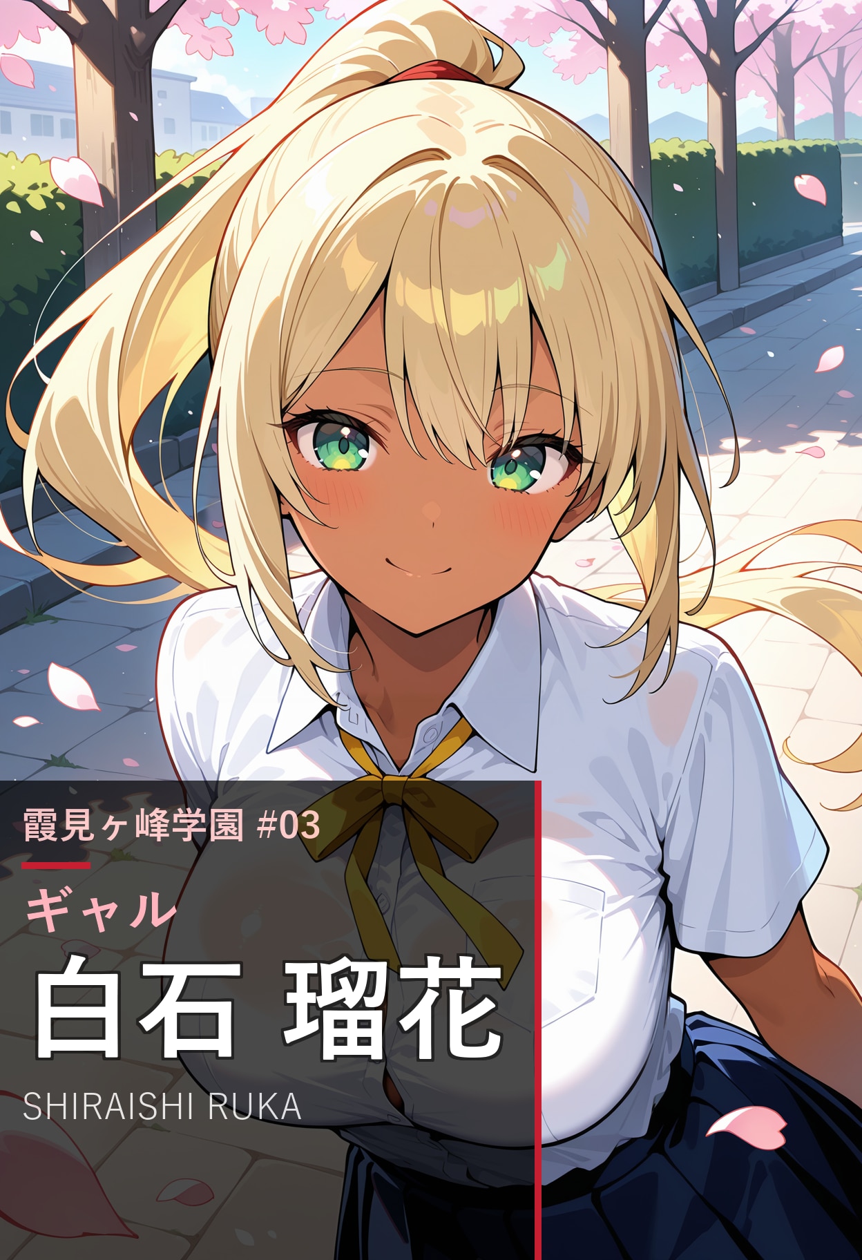 【霞見ヶ峰学園シリーズ #03】白石 瑠花