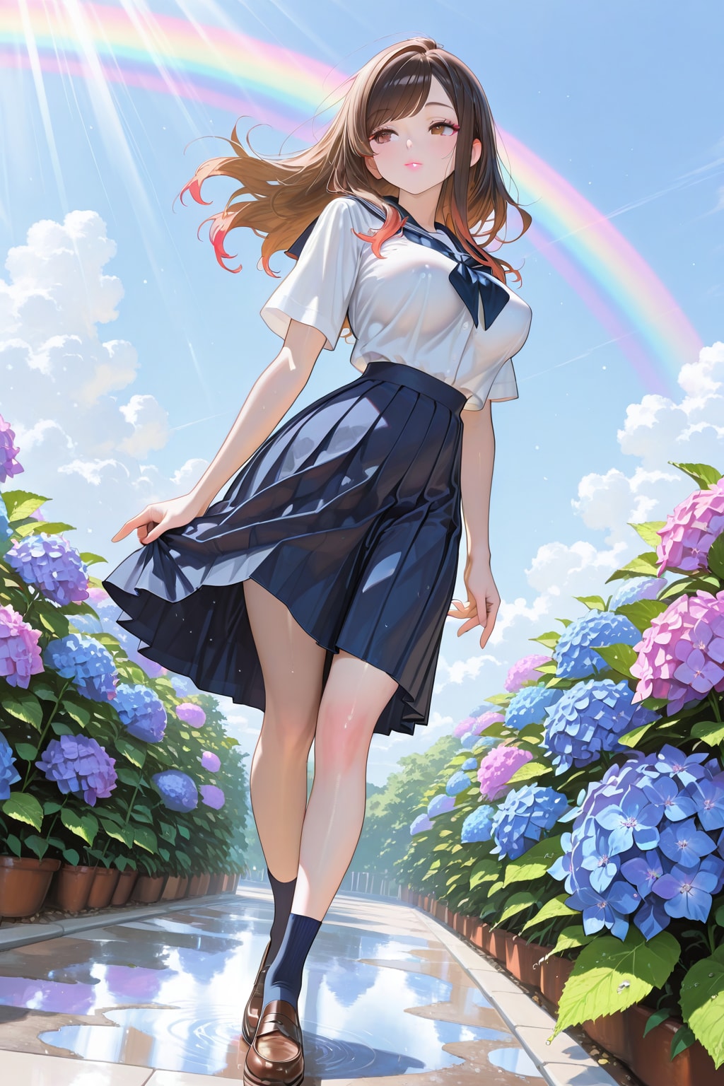 紫陽花と虹 Part.Ⅱ
