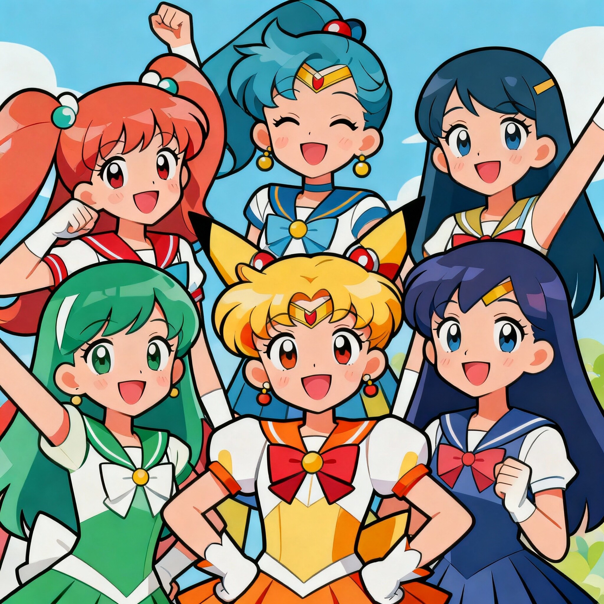 セーラーコスチューム | の人気AIイラスト・グラビア