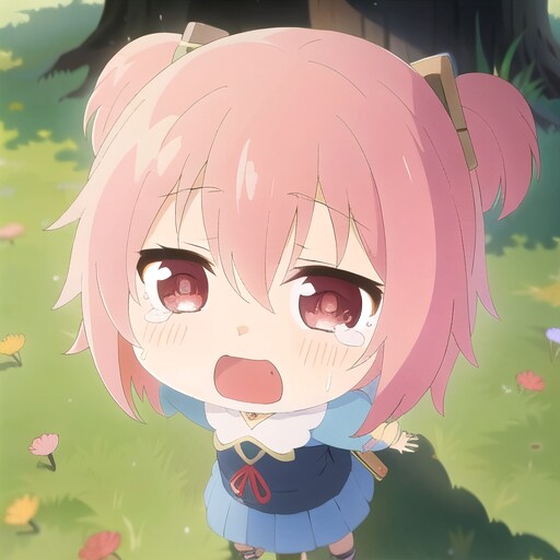 ちいさい泣き顔！