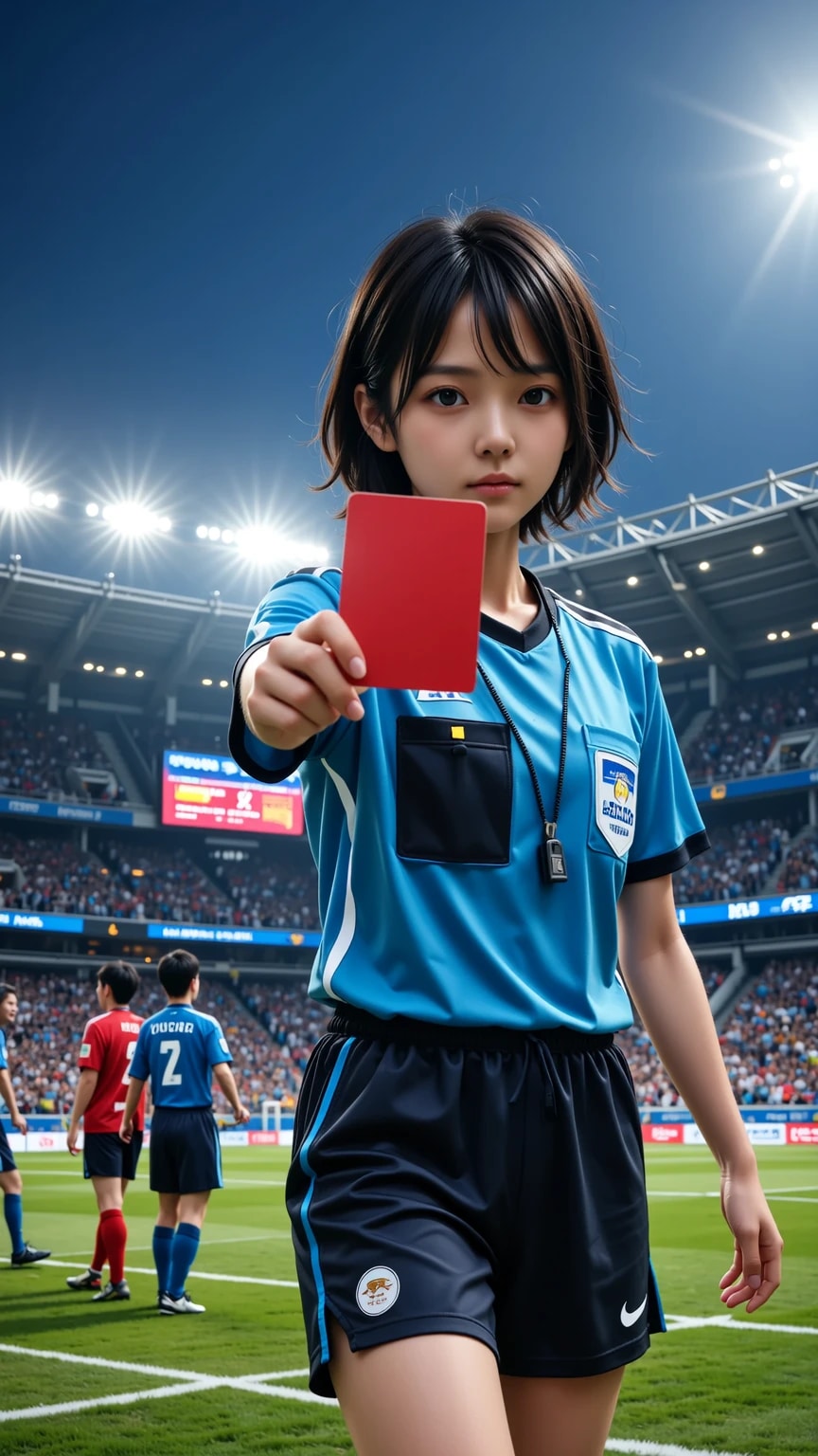 チュニジアにレッドカード！